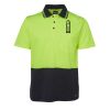 JB's HV NON CUFF S/S COTTON BACK POLO Thumbnail