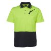 JB's HV NON CUFF S/S COTTON BACK POLO Thumbnail