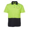 JB's HV NON CUFF S/S COTTON BACK POLO Thumbnail