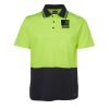 JB's HV NON CUFF S/S COTTON BACK POLO Thumbnail